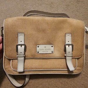 Kate Spade New York Scout Vanston Crossbody In Natural and Cream